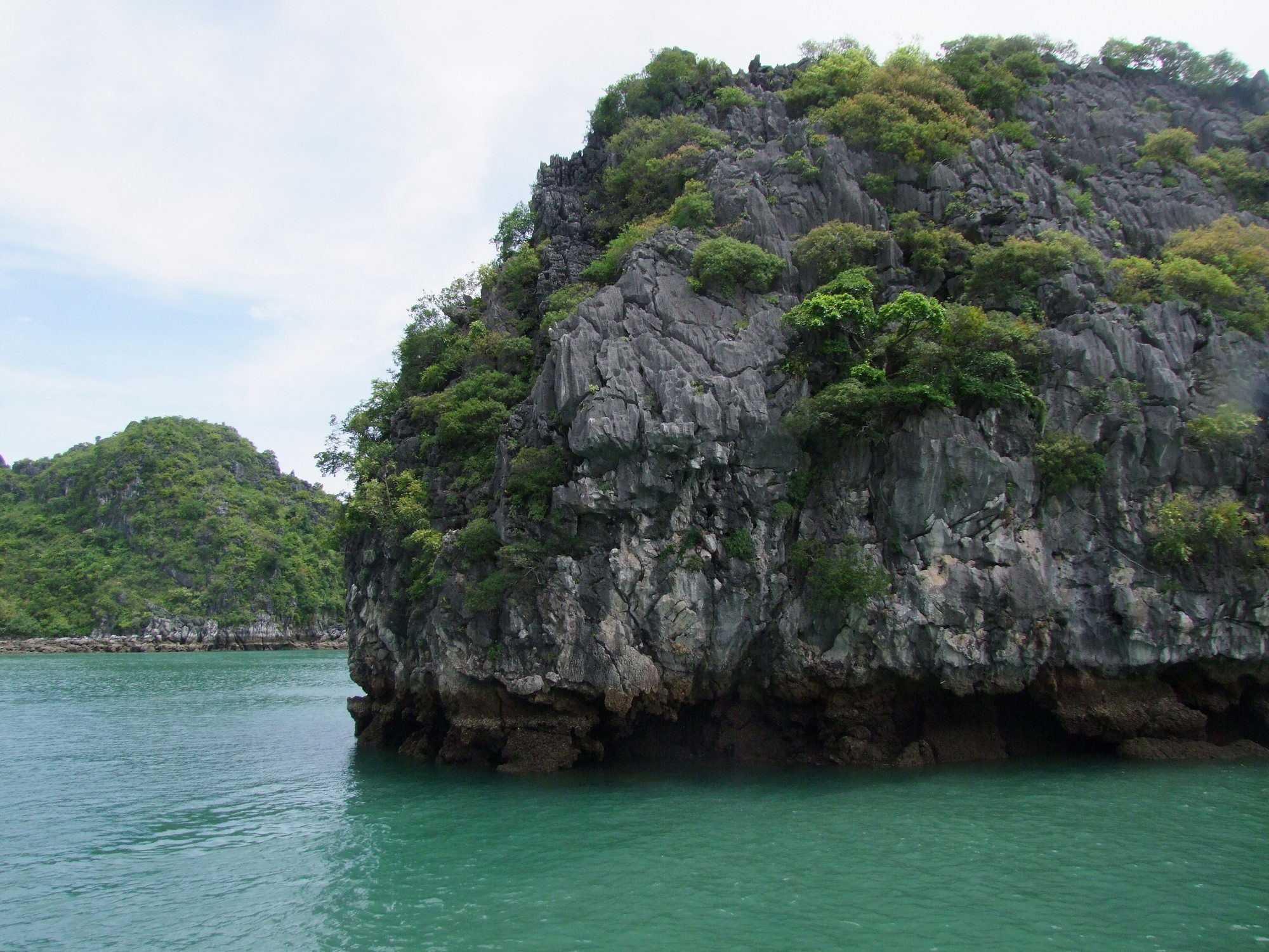Gieng Ngoc Sea Moutain View Cat Ba Hotel Dong Khe Sau Bagian luar foto